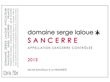 Domaine Serge Laloue - Sancerre - Rouge - 2013