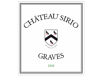 Château Sirio - Graves - Blanc - 2018