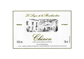 Le Logis de la Bouchardière - Chinon - Rouge 2010