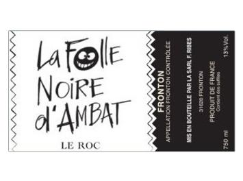 Domaine Le Roc - Fronton - La Folle Noire d'Ambat - Rouge - 2015