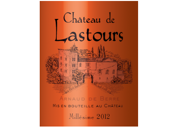 Château de Lastours - Corbières - Arnaud de Berre - Rouge - 2012