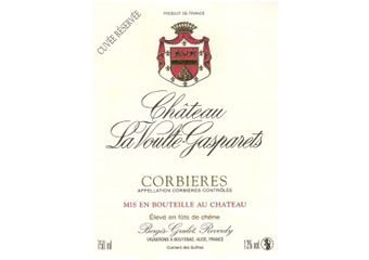 Château la Voulte-Gasparets - Corbières - Cuvée Réservée Rouge 2008