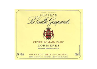 Château la Voulte-Gasparets - Corbières - Cuvée Romain Pauc Rouge 2008