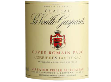 Château La Voulte-Gasparets - Corbières - Cuvée Romain Pauc - Rouge - 2016