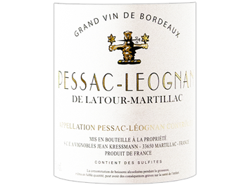 Château Latour-Martillac - Pessac-Léognan - Le Pessac - Rouge - 2012