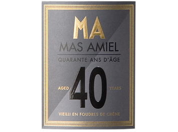 Mas Amiel - Maury - MA 40 Ans d'Âge - Rouge