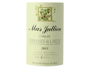 Mas Jullien - Coteaux du Languedoc - Carlan - Rouge - 2013