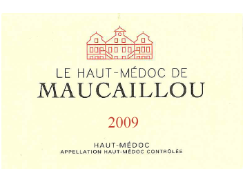 Château Maucaillou - Haut-Médoc - Le Haut-Médoc de Maucaillou - Rouge - 2009