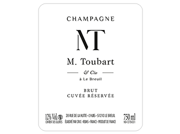 Champagne M. Toubart - Champagne - Brut - Cuvée Réservée de M. Toubart - Blanc