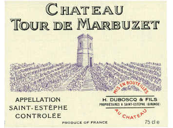 Château Tour de Marbuzet - Saint Estèphe - Rouge - 2010