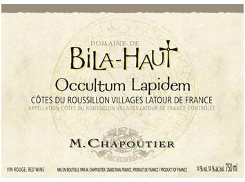 Domaine de Bila-Haut - Côtes du Roussillon Villages Latour de France - Occultum Lapidem Rouge - 2012