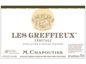 Chapoutier - Ermitage - Les Greffieux - Rouge - 2015