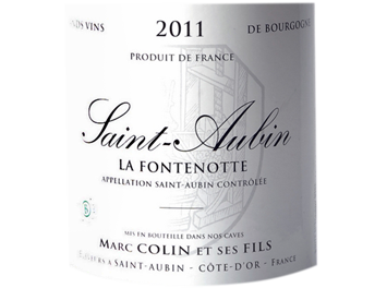 Domaine Marc Colin - Saint Aubin - La Fontenotte - Blanc - 2011