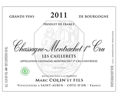 Domaine Marc Colin - Chassagne-Montrachet - Caillerets - Blanc - 2011