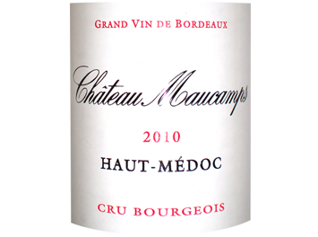 Château Maucamps - Haut-Médoc - Rouge - 2010