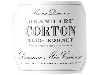 Domaine Méo-Camuzet - Corton Grand Cru - Clos Rognet - Rouge - 2010