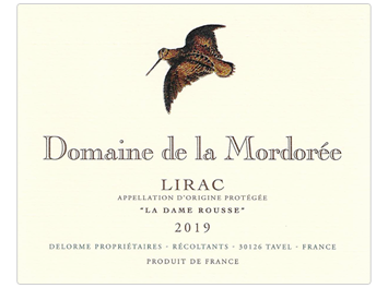 Domaine de la Mordorée - Lirac - La Dame Rousse - Rouge - 2019