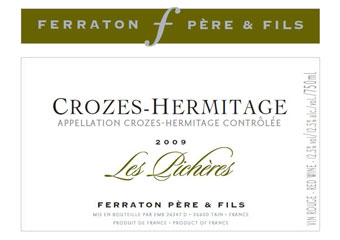 Maison Ferraton - Crozes-Hermitage - Les Pichères Rouge 2009