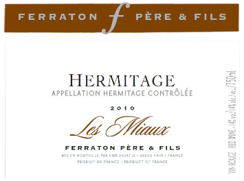 Maison Ferraton - Hermitage - Les Miaux - Rouge - 2010