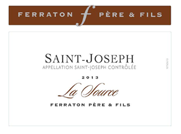 Maison Ferraton - Saint Joseph - La Source - Rouge - 2013