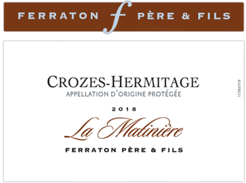 Ferraton Père et Fils - Crozes-Hermitage - La Matinière - Rouge - 2018