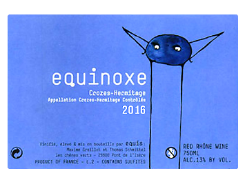 Maxime Graillot - Crozes-Hermitage - Equinoxe - Rouge - 2016