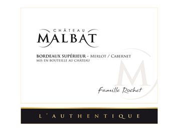 Château Malbat - Bordeaux Supérieur - l'Authentique - Magnum - Rouge 2011