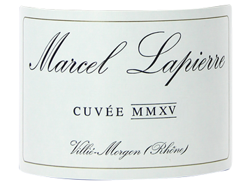 Marcel Lapierre - Morgon - Cuvée MMXV - Rouge - 2015