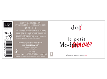 Domaine Modat - Côtes du Roussillon - Le Petit Modamour - Rouge - 2018