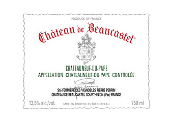 Château de Beaucastel - Châteauneuf-du-Pape - Blanc 2008