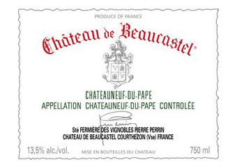 Château de Beaucastel - Châteauneuf-du-Pape - Rouge 2003