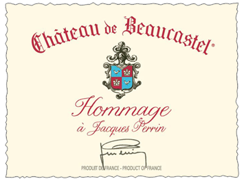 Château de Beaucastel - Châteauneuf-du-Pape - Hommage à Jacques Perrin - Rouge - 2010