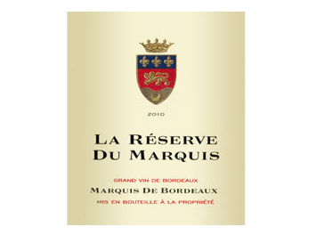 Marquis de Bordeaux - Bordeaux - La Réserve du Marquis Rouge 2010