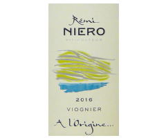 Domaine Niero - IGP Collines Rhodaniennes - Viognier A l'Origine - Blanc - 2016