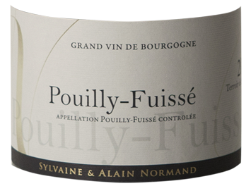 Sylvaine & Alain NORMAND - Pouilly-Fuissé - Terroir de Solutré - Blanc - 2014