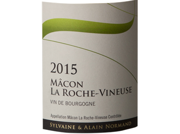 Sylvaine & Alain NORMAND - Mâcon La Roche-Vineuse - Blanc - 2015