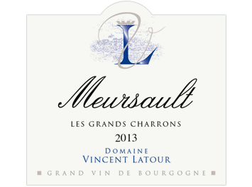 Domaine Vincent Latour - Meursault - Les Grands Charrons - Blanc - 2013