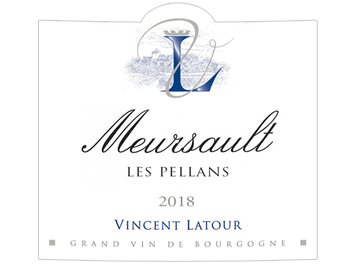 Domaine Vincent Latour - Meursault - Les Pellans - Blanc - 2018