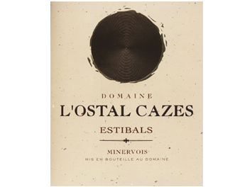 Domaine l'Ostal Cazes - Minervois - Estibals - Rouge - 2012