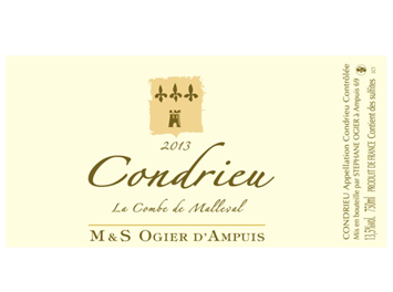 Domaine Stéphane Ogier - Condrieu - La Combe de Malleval - Blanc - 2013