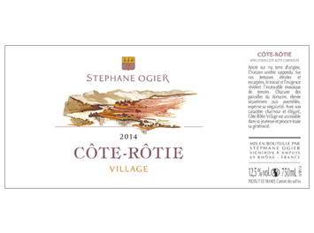 Domaine Stéphane Ogier - Côte Rôtie - Village - Rouge - 2014