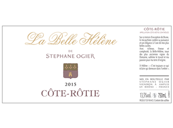 Domaine Stéphane Ogier - Côte-Rôtie - La Belle Hélène - Rouge - 2015