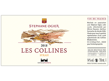 Domaine Stéphane Ogier - Vin de France - Les Collines - Rouge - 2018