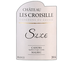 Château Les Croisille - Cahors - Silice - Rouge - 2014