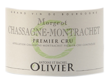 Domaine Antoine et Rachel Olivier - Chassagne-Montrachet 1er Cru - Morgeot - Blanc - 2010