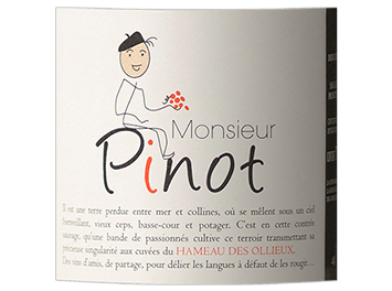 Le Hameau des Ollieux - IGP Pays d'Oc - Monsieur Pinot - Rouge - 2017