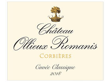 Château Ollieux-Romanis - Corbières - Cuvée Classique - Rouge - 2018