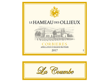 Hameau des Ollieux - Corbières - La Coumbe - Rouge - 2017