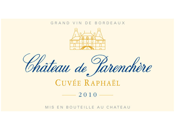 Château Parenchère - Bordeaux Supérieur - Cuvée Raphael - Rouge - 2010