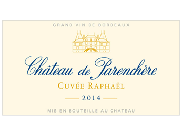 Château de Parenchère - Bordeaux supérieur - Raphael - Rouge - 2014